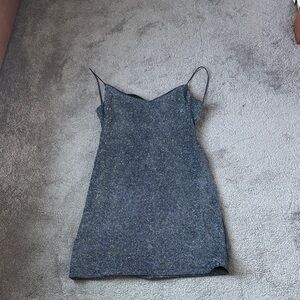 Vintage Be Smart Black Shimmer Dress SIZE 11/12